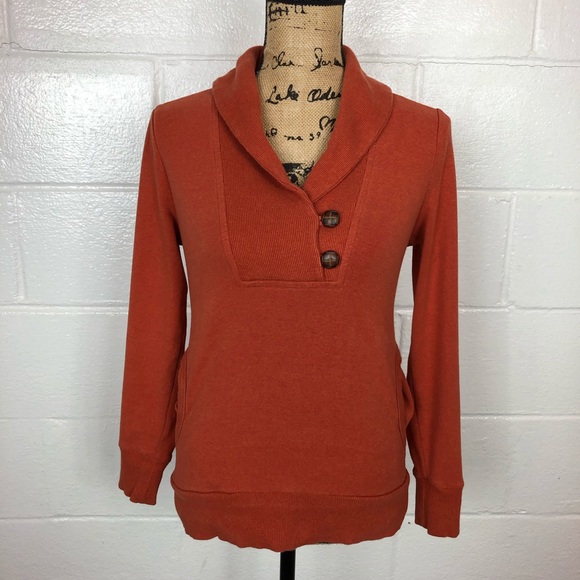 Banana Republic Factory Sweaters - Banana Republic Factory orange pullover sweater XS